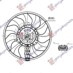 886006440 VW Transporter 1997-2003 | Βεντιλατέρ