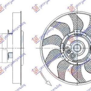 063606450 VW Transporter 1991-1996 | Βεντιλατέρ A/C