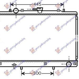 050006325 Mitsubishi L 200 1997-1999 | Ψυγείο Νερού