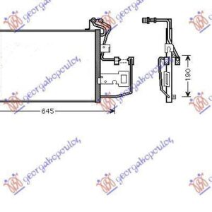 064106400 VW Caddy Pick-up 1996-2004 | Ψυγείο A/C