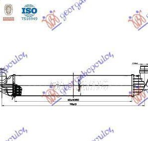 067906200 Renault Laguna 2007-2015 | Ψυγείο Intercooler