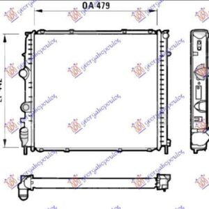 069306335 Renault Kangoo 1998-2003 | Ψυγείο Νερού Diesel