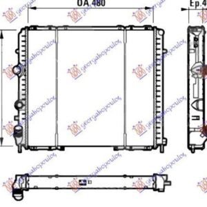 069306345 Renault Kangoo 1998-2003 | Ψυγείο Νερού Diesel