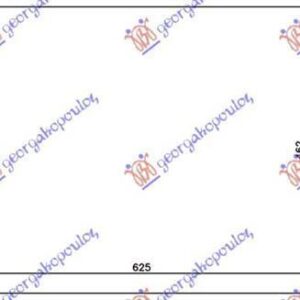 851006400 Volvo V70 2007-2013 | Ψυγείο A/C Βενζίνη/Πετρέλαιο