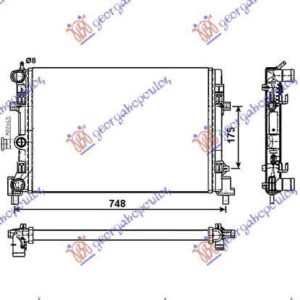 066606300-1 Skoda Fabia 2007-2010 | Ψυγείο Νερού