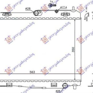 322006305 Ford B-Max 2012- | Ψυγείο Νερού