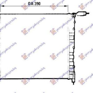 073606305 Renault Clio 1990-1994 | Ψυγείο Νερού