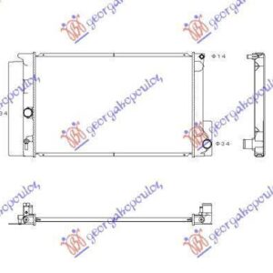 822006300 Toyota Avensis 2008-2012 | Ψυγείο Νερού