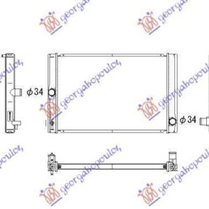 074606325 Toyota Auris 2006-2010 | Ψυγείο Νερού