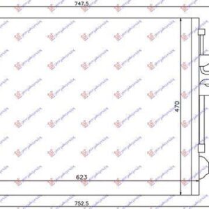 076806420 Volvo S60/V60 2010-2013 | Ψυγείο A/C