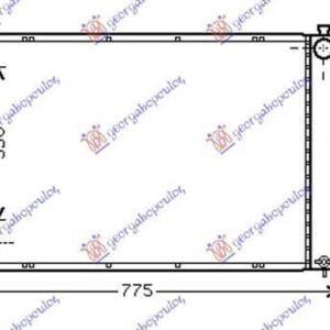 084406300 Lexus RX 330/350/400 2003-2009 | Ψυγείο Νερού