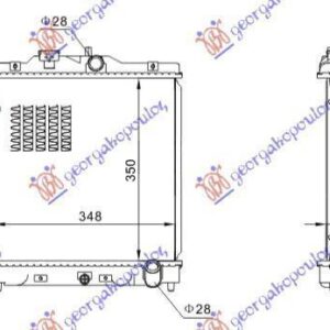 057506310 Honda Civic Hatchback 1996-1999 | Ψυγείο Νερού