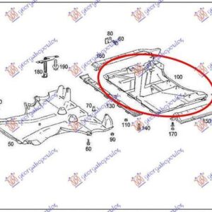 086500845 Smart ForTwo 2007-2012 | Ποδιά Σασμάν