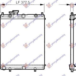 086906305 Nissan Micra 1992-1998 | Ψυγείο Νερού