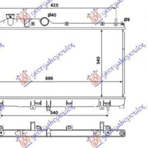 095906300 Subaru Impreza 2008-2014 | Ψυγείο Νερού