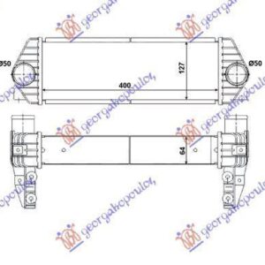 317006200 Ford Transit Connect 2010-2013 | Ψυγείο Intercooler