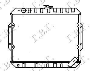 094306300 Mitsubishi L 200 1993-1996 | Ψυγείο Νερού