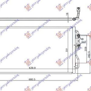 152206410 BMW 1 Series 3/5θυρο 2015-2019 | Ψυγείο A/C