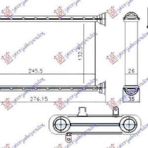 152206500 BMW 1 Series 3/5θυρο 2015-2019 | Ψυγείο Καλοριφέρ