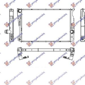 153106300 BMW X3 2014-2017 | Ψυγείο Νερού Βενζίνη/Πετρέλαιο