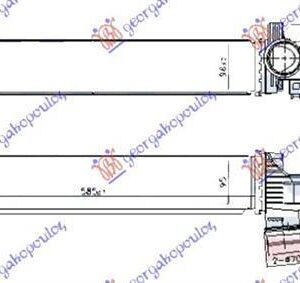 157106220 BMW 2 Series Active/Gran Tourer 2014-2017 | Ψυγείο Intercooler