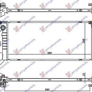 157106300 BMW 2 Series Active/Gran Tourer 2014-2017 | Ψυγείο Νερού Diesel