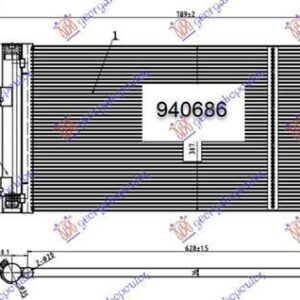 152306420 BMW 1 Series 2019- | Ψυγείο A/C