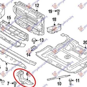 160000474 BMW 5 Series 2010-2013 | Φανοστάτης Εμπρός Αριστερός