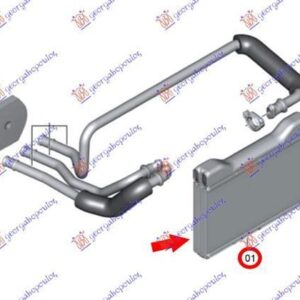 155206500 BMW 6 Series Coupe/Cabrio 2015-2017 | Ψυγείο Καλοριφέρ