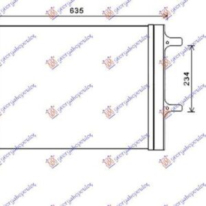 198106410 Citroen C4 Picasso 2014-2017 | Ψυγείο A/C