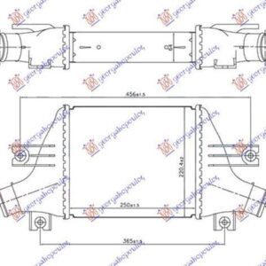 551106200 Mitsubishi Asx 2012-2016 | Ψυγείο Intercooler