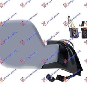 205207591 Citroen Berlingo 2019- | Καθρέπτης Ηλεκτρικός Με Ανάκλιση Δεξιός