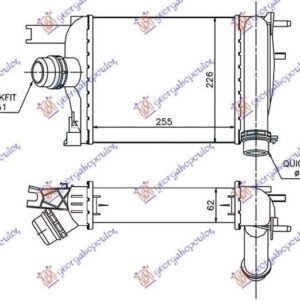 675606200 Renault Symbol 2013-2017 | Ψυγείο Intercooler