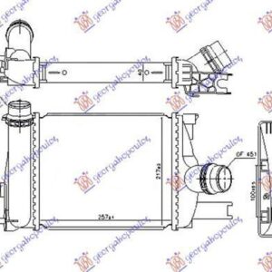 675606210 Renault Symbol 2013-2017 | Ψυγείο Intercooler