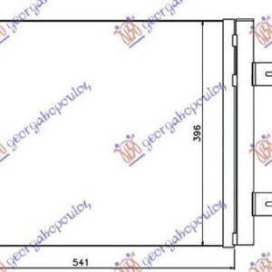 015006420 Dacia Sandero 2008-2012 | Ψυγείο A/C