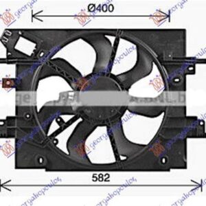 222106455 Dacia Duster 2017-2022 | Βεντιλατέρ