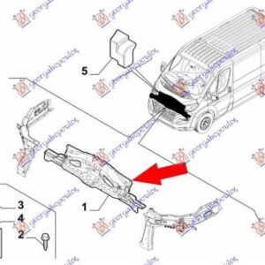 299000220 Fiat Ducato 2014-2020 | Μετώπη Εμπρός