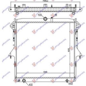 315206325 Ford Ranger 2015-2019 | Ψυγείο Νερού