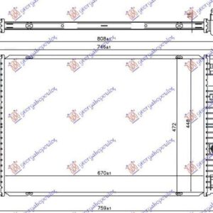 319106300 Ford S-Max 2015-2019 | Ψυγείο Νερού