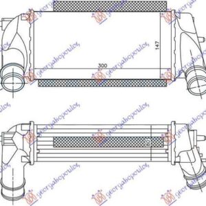 322006210 Ford B-Max 2012- | Ψυγείο Intercooler