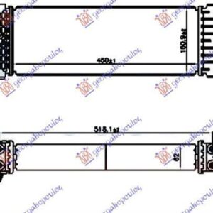 325106200 Ford Transit 2019- | Ψυγείο Intercooler