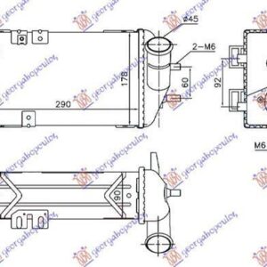 430206210-2 Kia Ceed 5θυρο 2013-2015 | Ψυγείο Intercooler