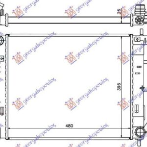 368106310 Hyundai i30 Coupe 2013-2017 | Ψυγείο Νερού