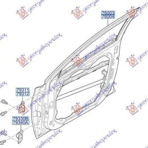 368301431 Hyundai i30 Hatchback/Estate 2017-2020 | Πόρτα Εμπρός Δεξιά