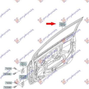 432001421 Kia Picanto 2011-2015 | Πόρτα Εμπρός Δεξιά