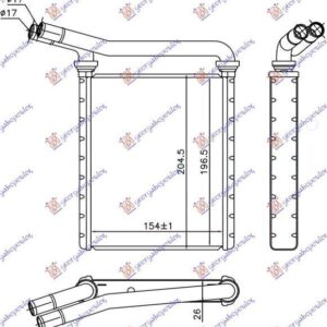 832206500 Toyota Rav 4 2016-2019 | Ψυγείο Καλοριφέρ