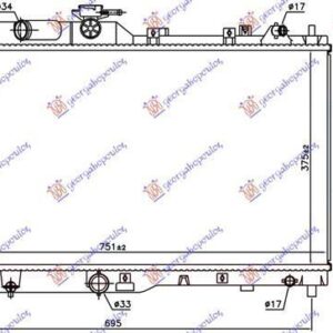 506006310 Mazda 2 2014-2020 | Ψυγείο Νερού