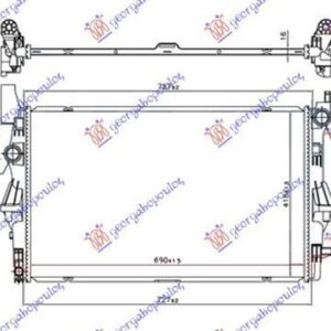 526106320 Mercedes-Benz Vito 2015- | Ψυγείο Νερού