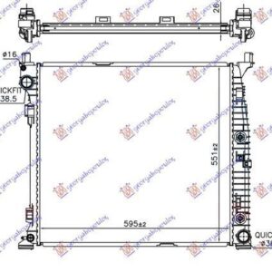 533006300 Mercedes-Benz M-Class 2011-2015 | Ψυγείο Νερού Βενζίνη/Πετρέλαιο