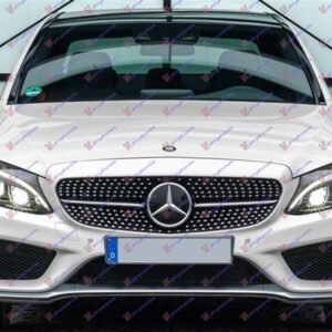 536304021 Mercedes-Benz C-Class Coupe/Cabrio 2015-2018 | Χρώμιο Προφυλακτήρα Εμπρός Δεξιό